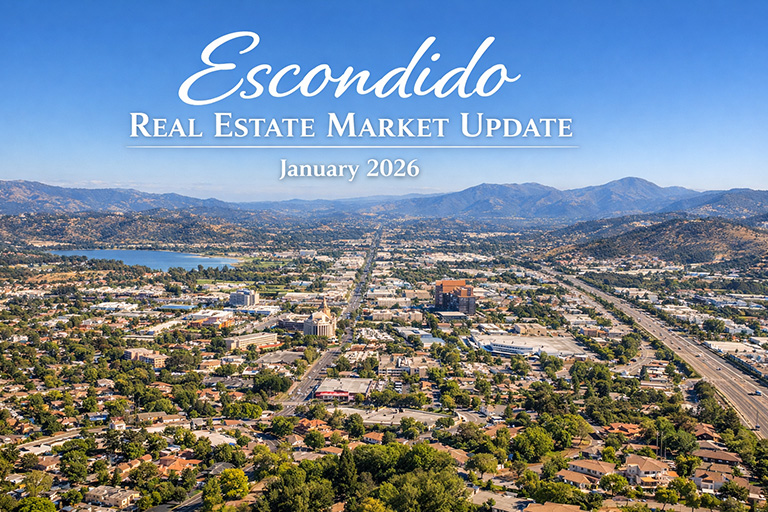 Escondido Real Estate 2026 Market Update January