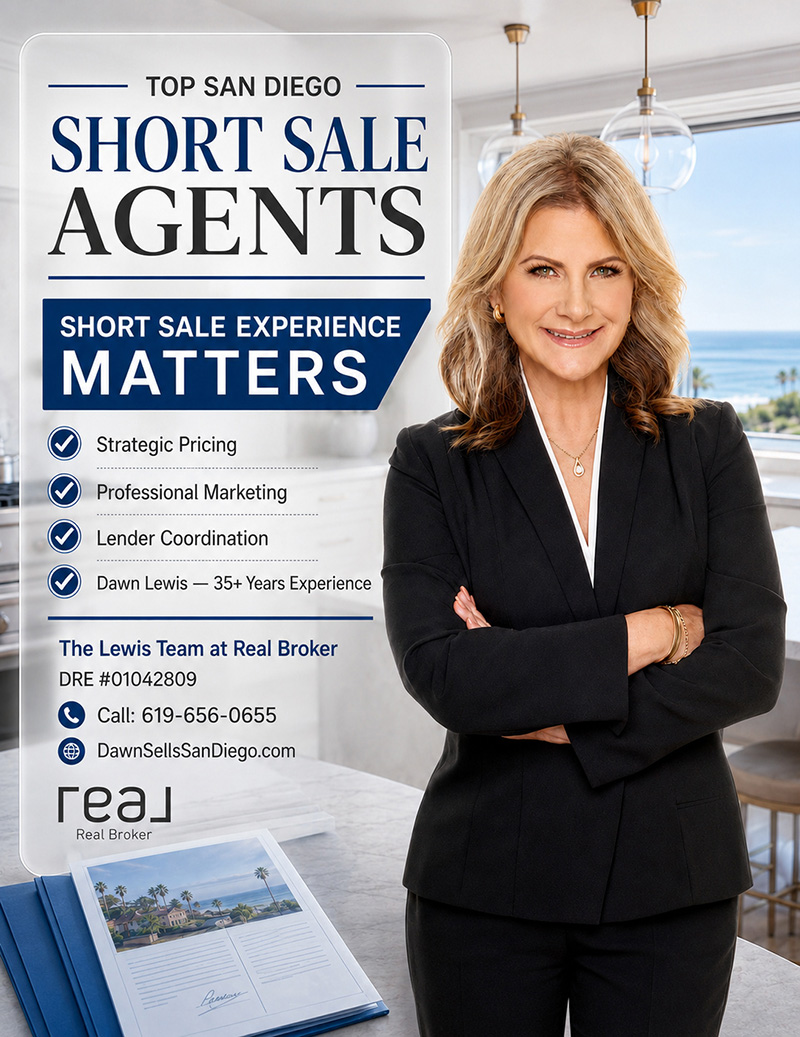 Experienced short sale agents in San Diego