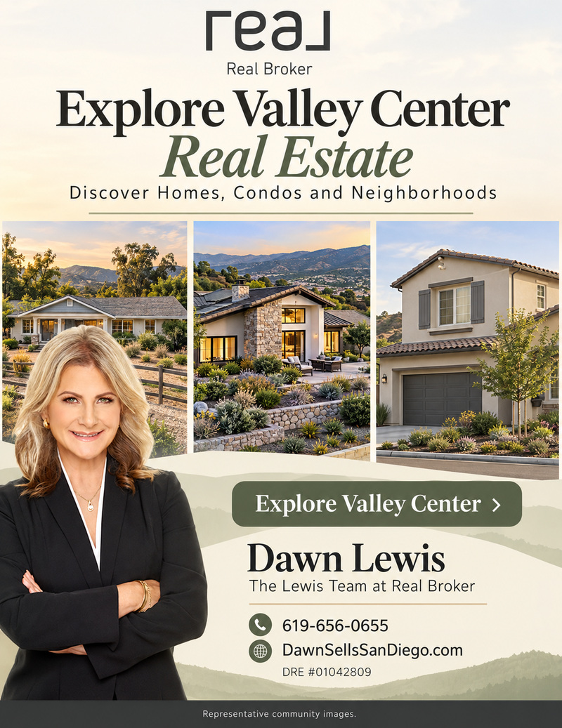 Explore Valley Center Real Estate for Sale find a home for sale