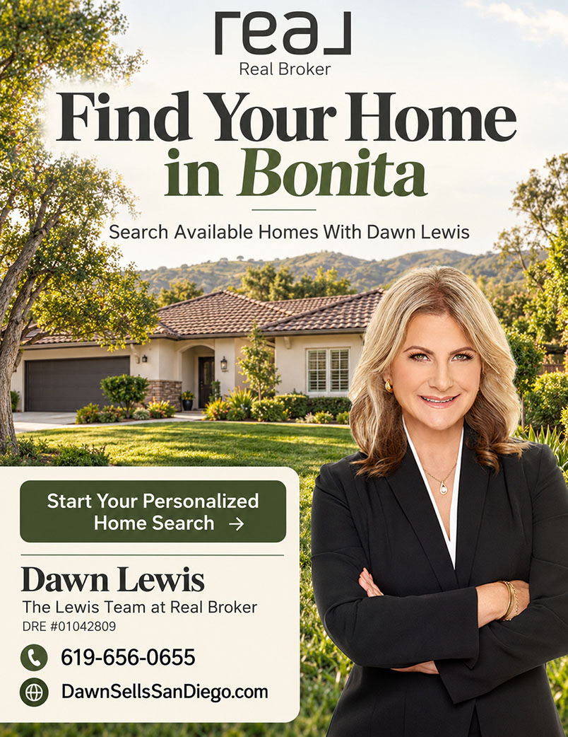 Find a home for sale in Bonita CA top real estate agent in Bonita