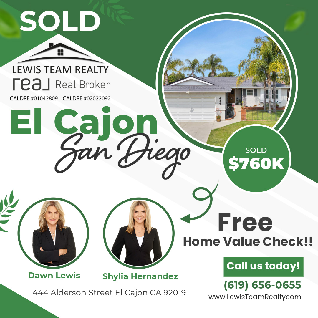 El Cajon Home SOLD