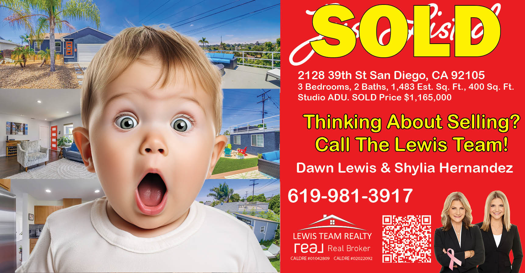 Home with ADA in San Diego - Sold by real estate agents with The Lewis Team
