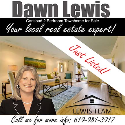 Just Listed Townhome in Carlsbad by Dawn Lewis San Diego Realtor