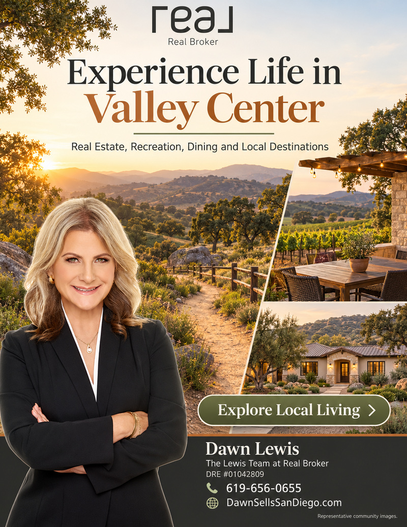 Life in Valley Center CA