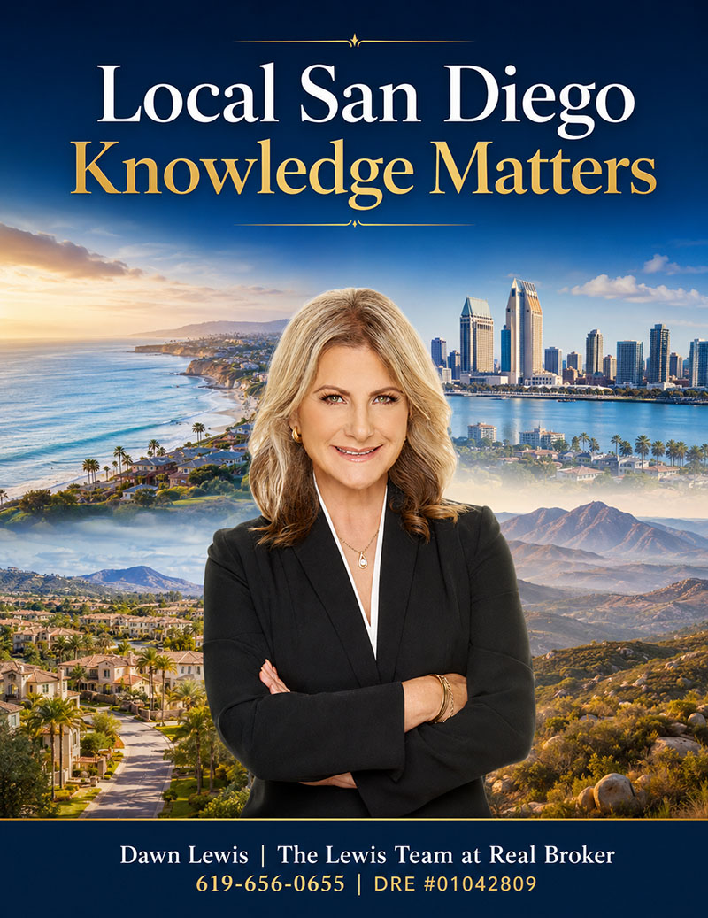 Local San Diego Knowledge Matters when Selling a Home - Top San Diego Real Estate Agent Dawn Lewis
