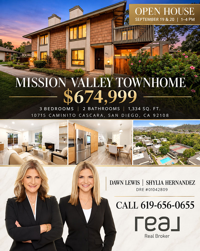 Mission Valley Townhome for Sale The Lewis Team