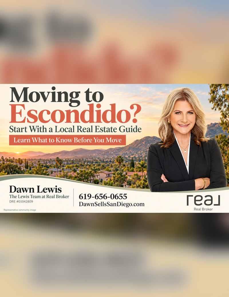 Moving Relocating to Escondido CA with top Real Estate Agent