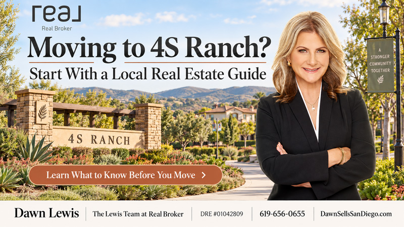 Moving or relocating to 4S Ranch in North County San Diego
