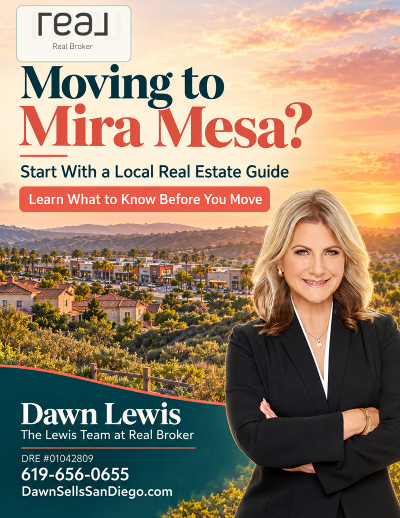 Moving or relocating to Mira Mesa Top relocation Realtor in San Diego