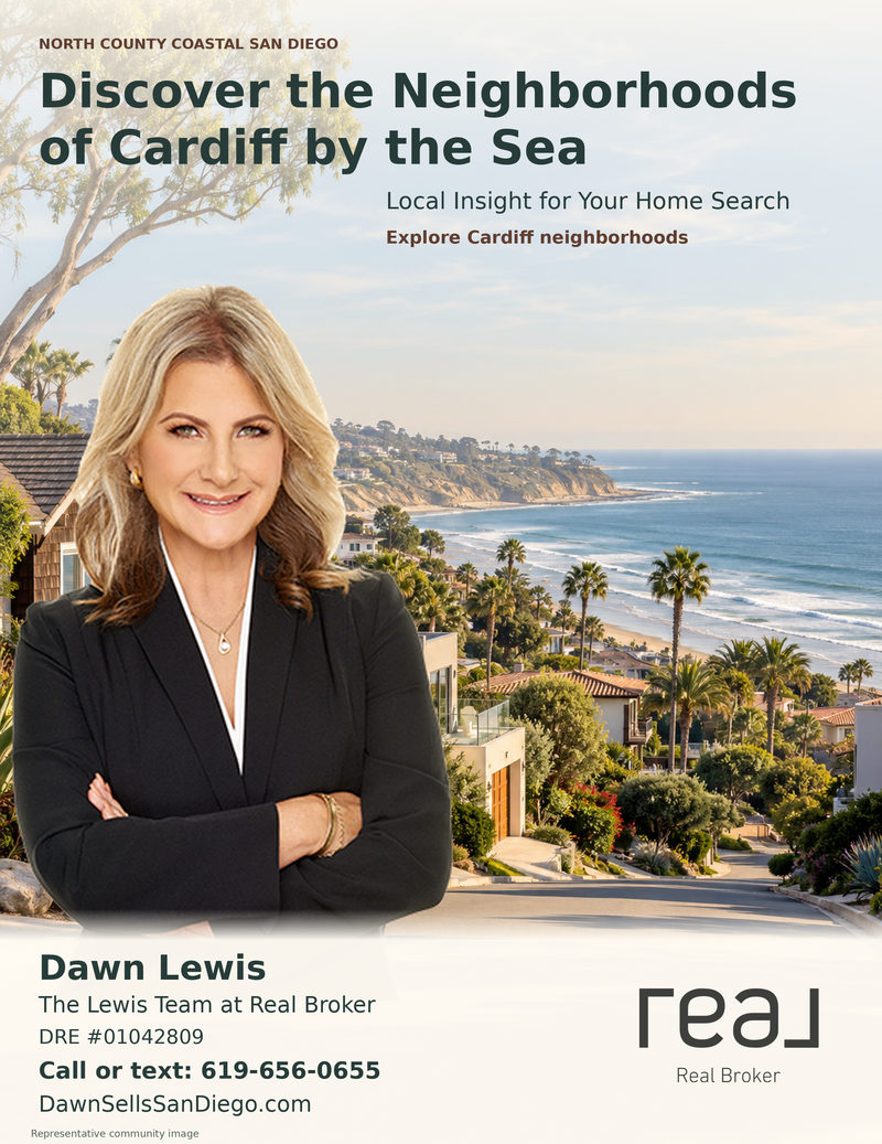 Neighborhoods in Cardiff by the Sea to buy a home