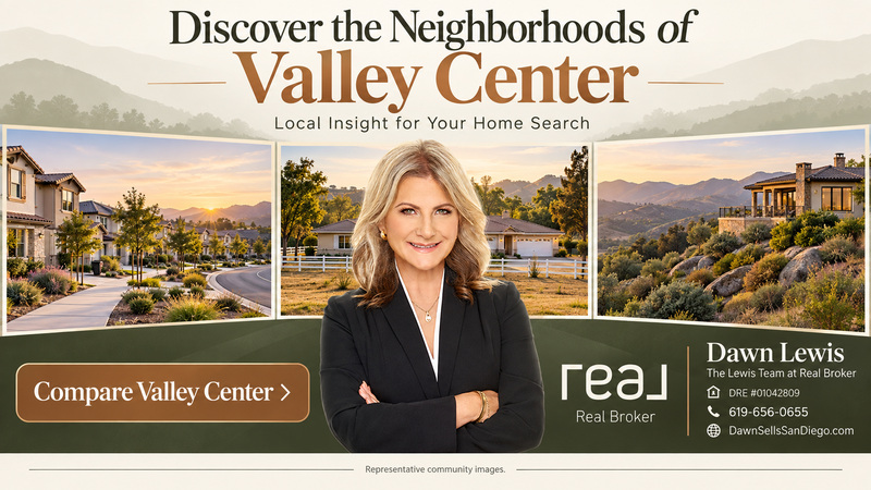 Neighborhoods in Valley Center search for homes