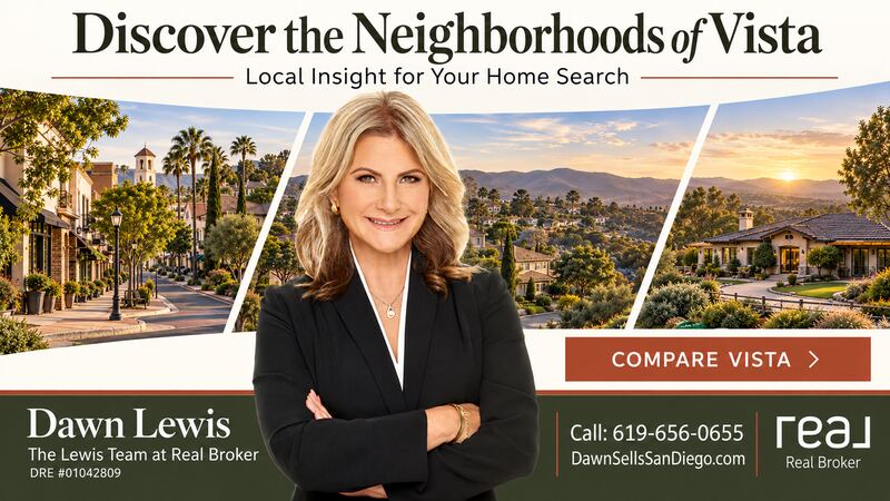 Neighborhoods in Vista CA