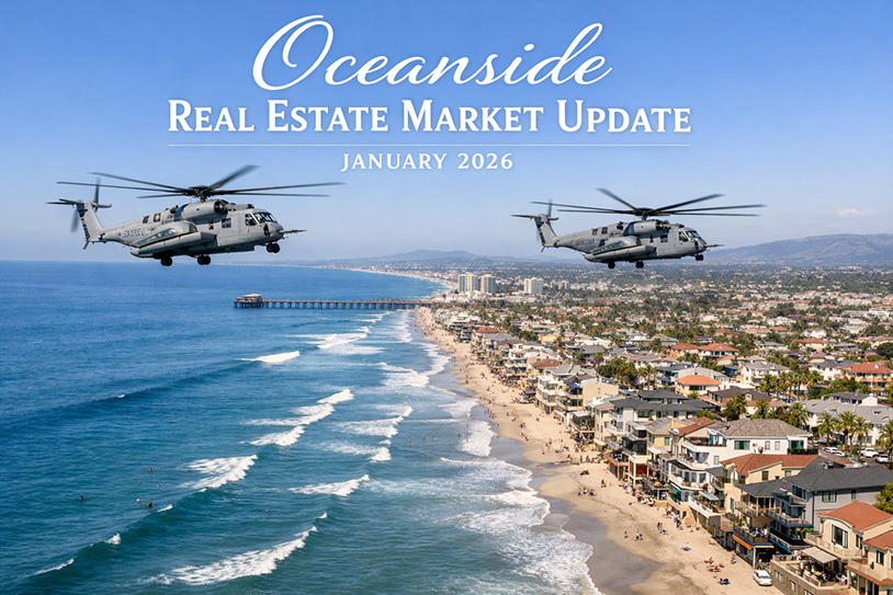 Oceanside Real Estate Market Update January 2026