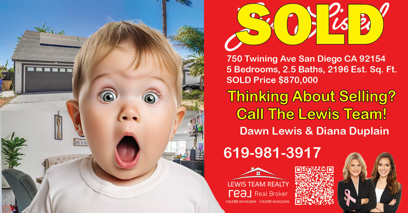 Otay Mesa Real Estate Agent Sold for Top Dollar The Lewis Team Realtors at Real Broker
