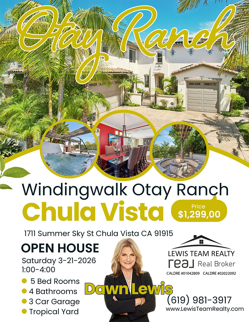 Otay Ranch Home in Windingwalk Chula Vista Real Estate