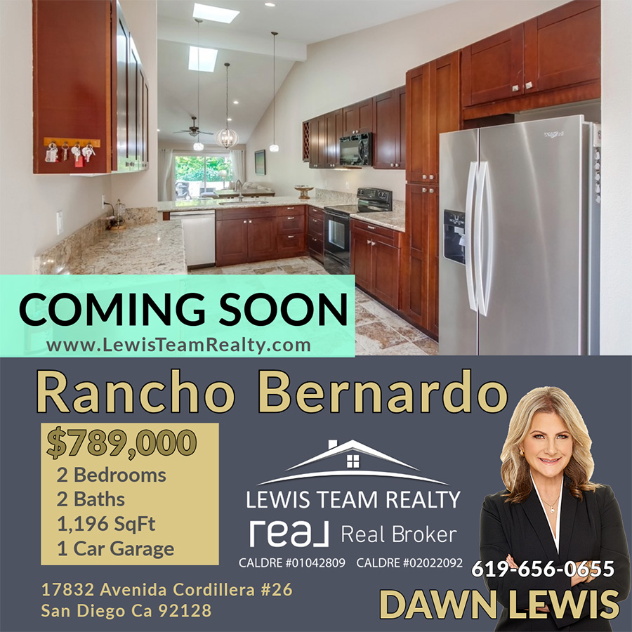 Rancho Bernardo Real Estate 2025 Coming Soon Oaks North