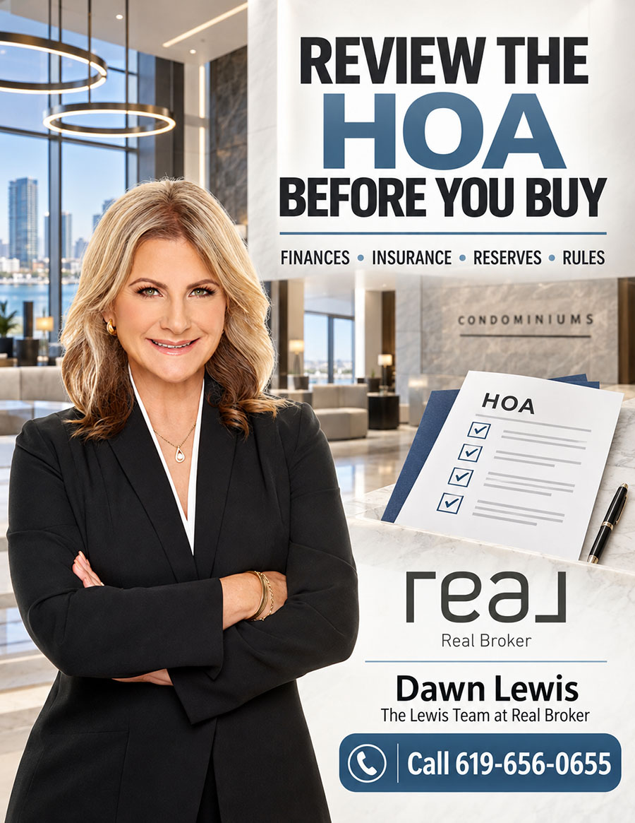 Review HOA Documents before you buy a San Diego Condo