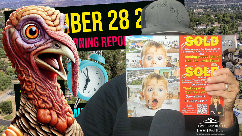 San Diego Real Estate Morning Report November 28 2024