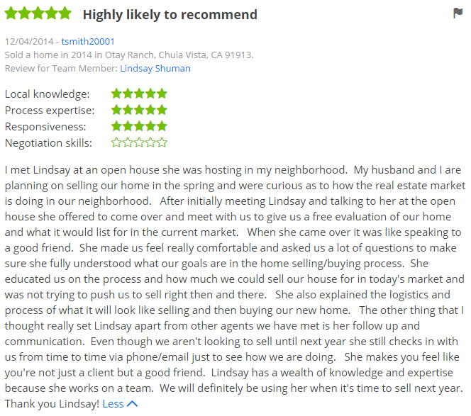 San Diego Zillow Agents in Chula Vista - 5 Star Zillow Agents in Otay Ranch Chula Vista - The Lewis Team San Diego