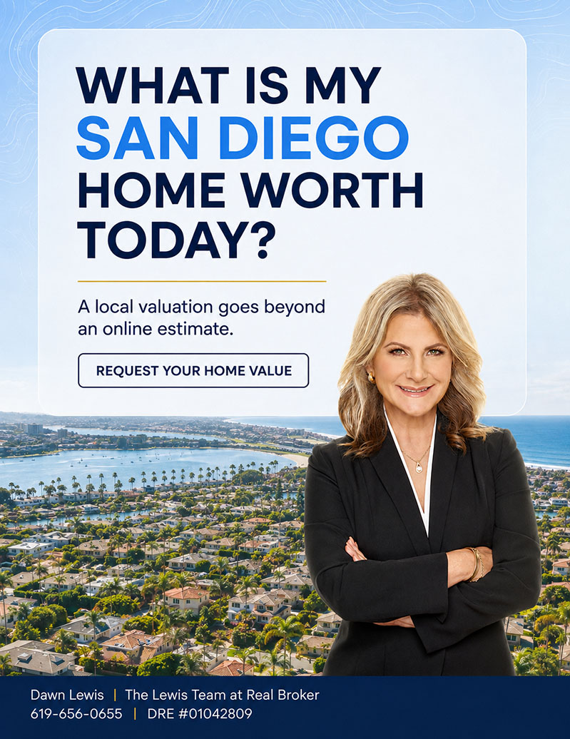 San Diego home values Free valuation of your homes value by Dawn Lewis