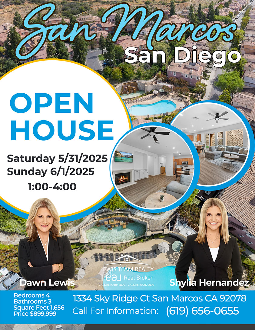 San Marcos Real Estate 2025 OPEN HOUSE