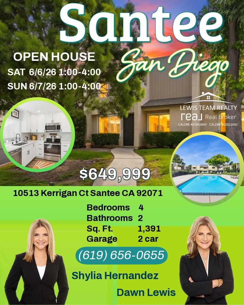 Santee Real Estate Condo for Sale San Diego