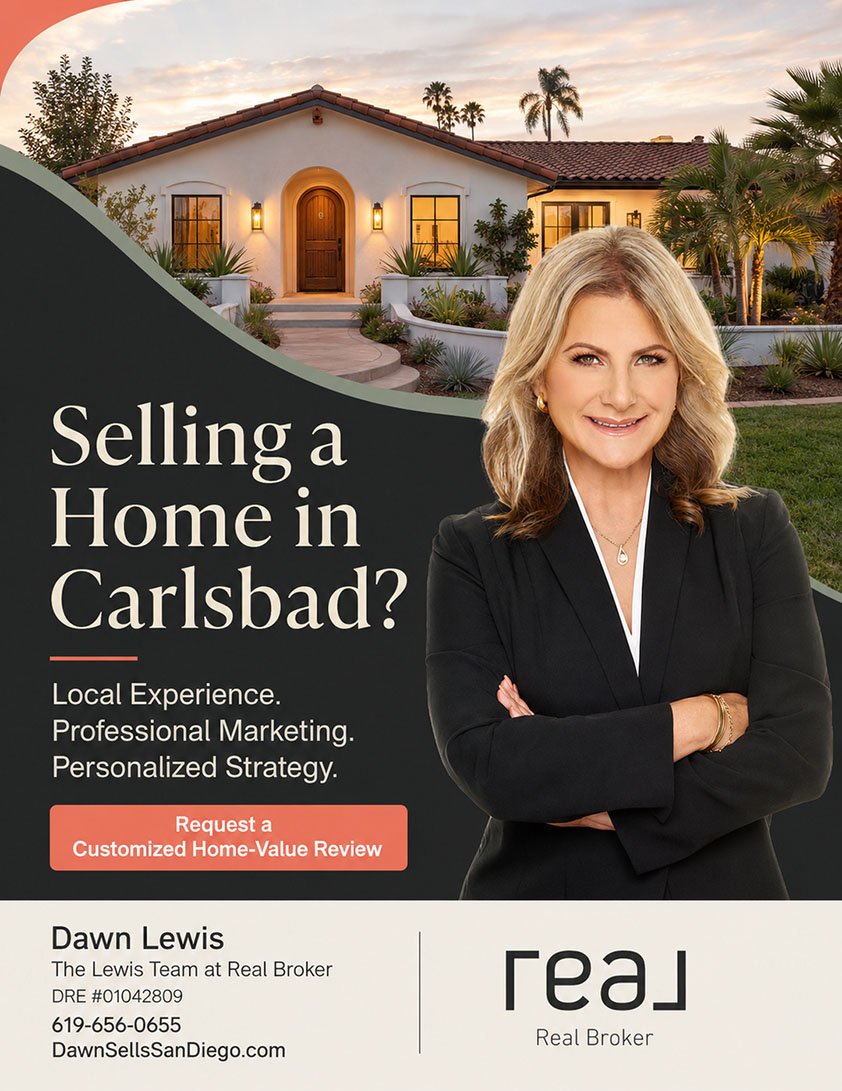 Sell a home in Carlsbad top listing agent
