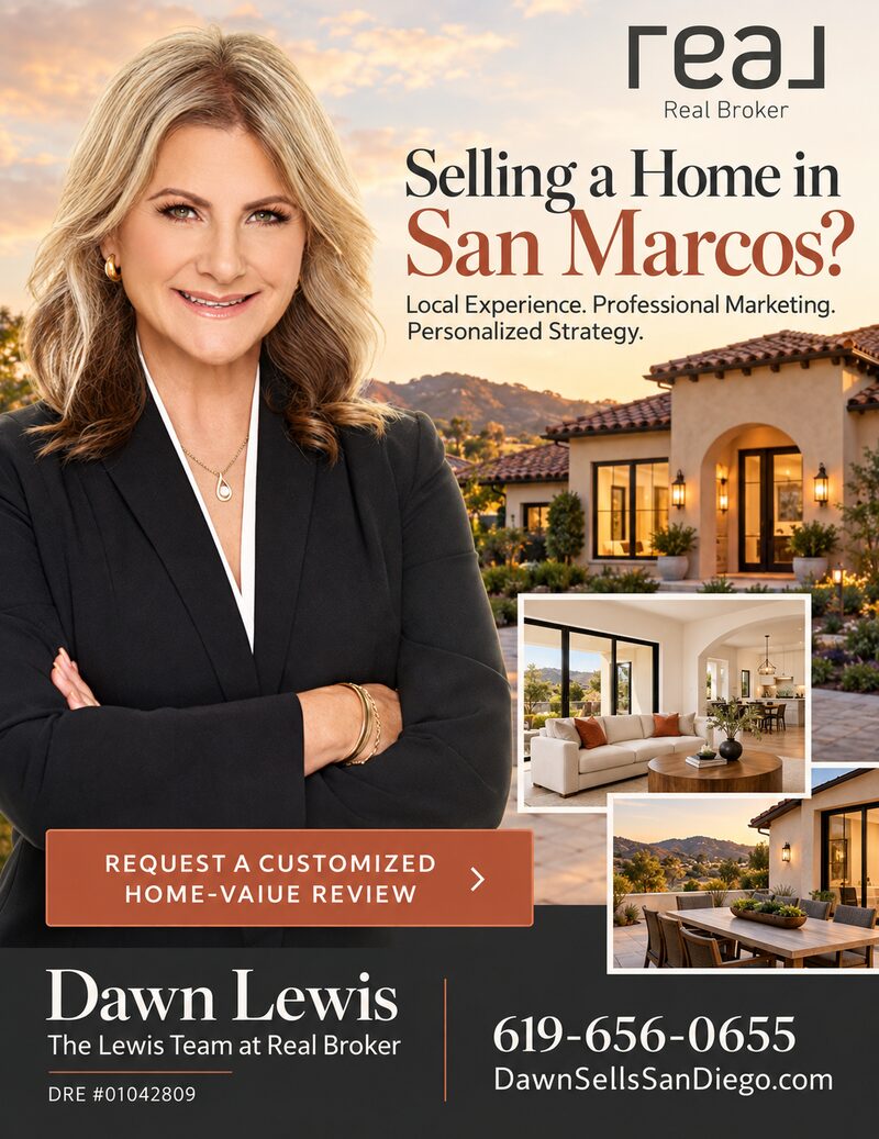 Sell my Home in San Marcos North County San Diego