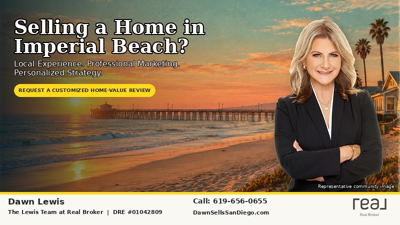 Sell my home house condo in Imperial Beach CA