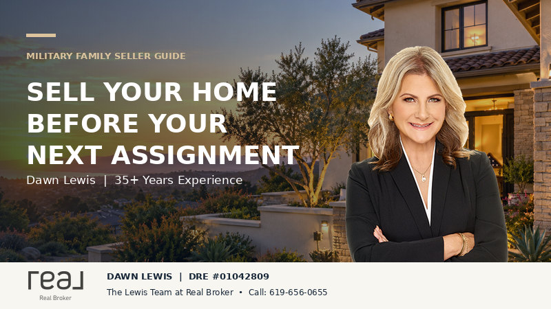 Sell your Home with Top San Diego Military Relocation Realtors