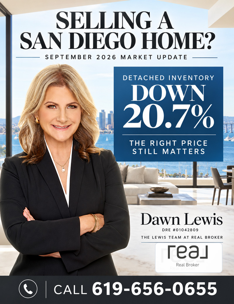 Selling my Home in San Diego 2026 Inventory is down