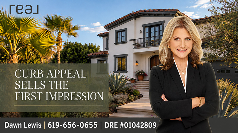 Selling my home in San Diego Curb Appeal Sels the first Impression