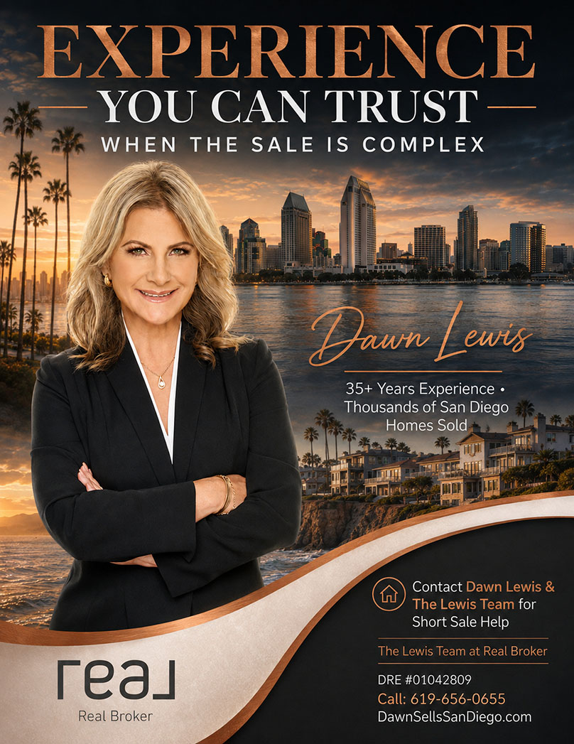 Short Sale Realtor San Diego Experience you can Trust