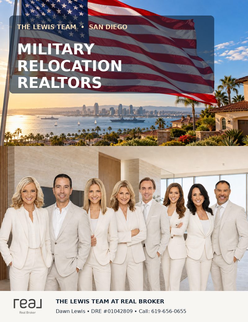 Top Best San Diego Military Relocation Realtors Team