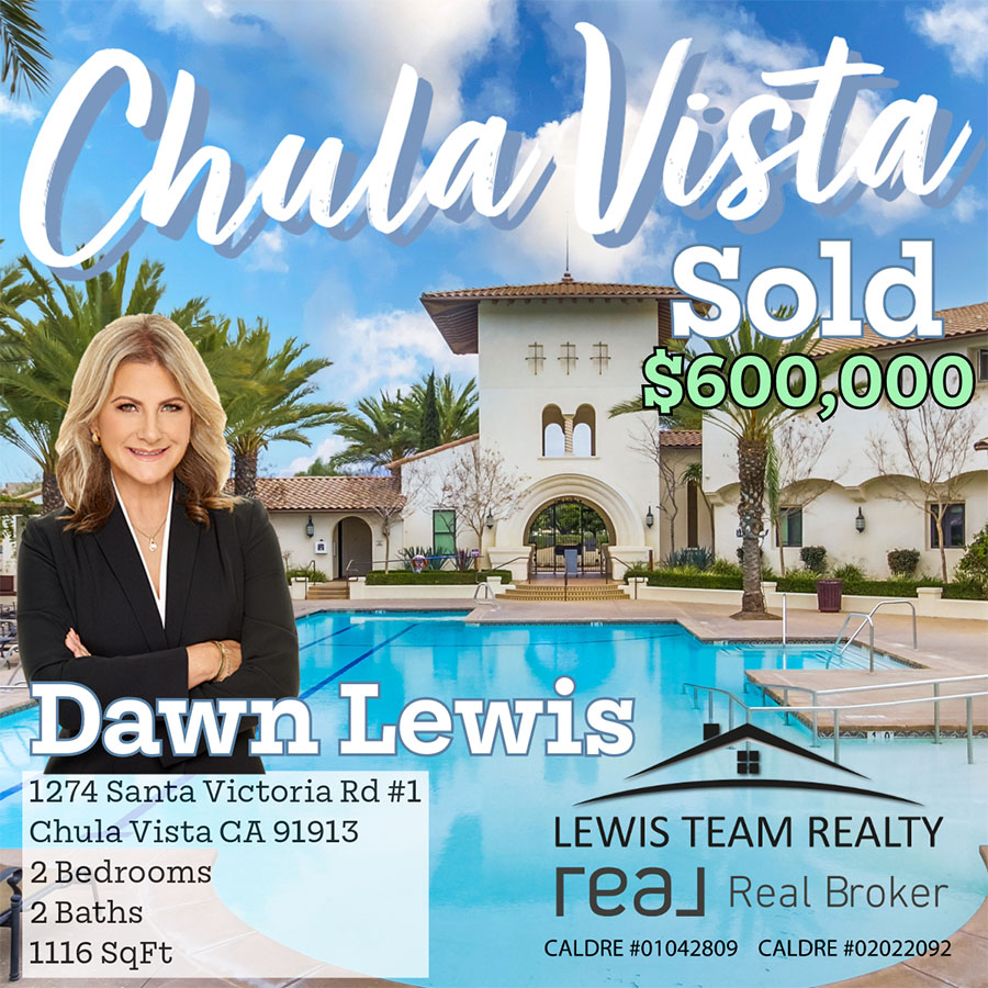 Top Chula Vista Real Estate Agent 2025 Sells Another for top dollar