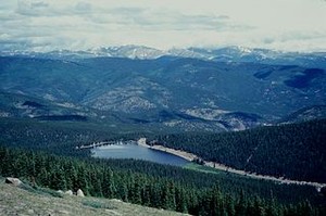 A scenic viewpoint from Mt. Evans