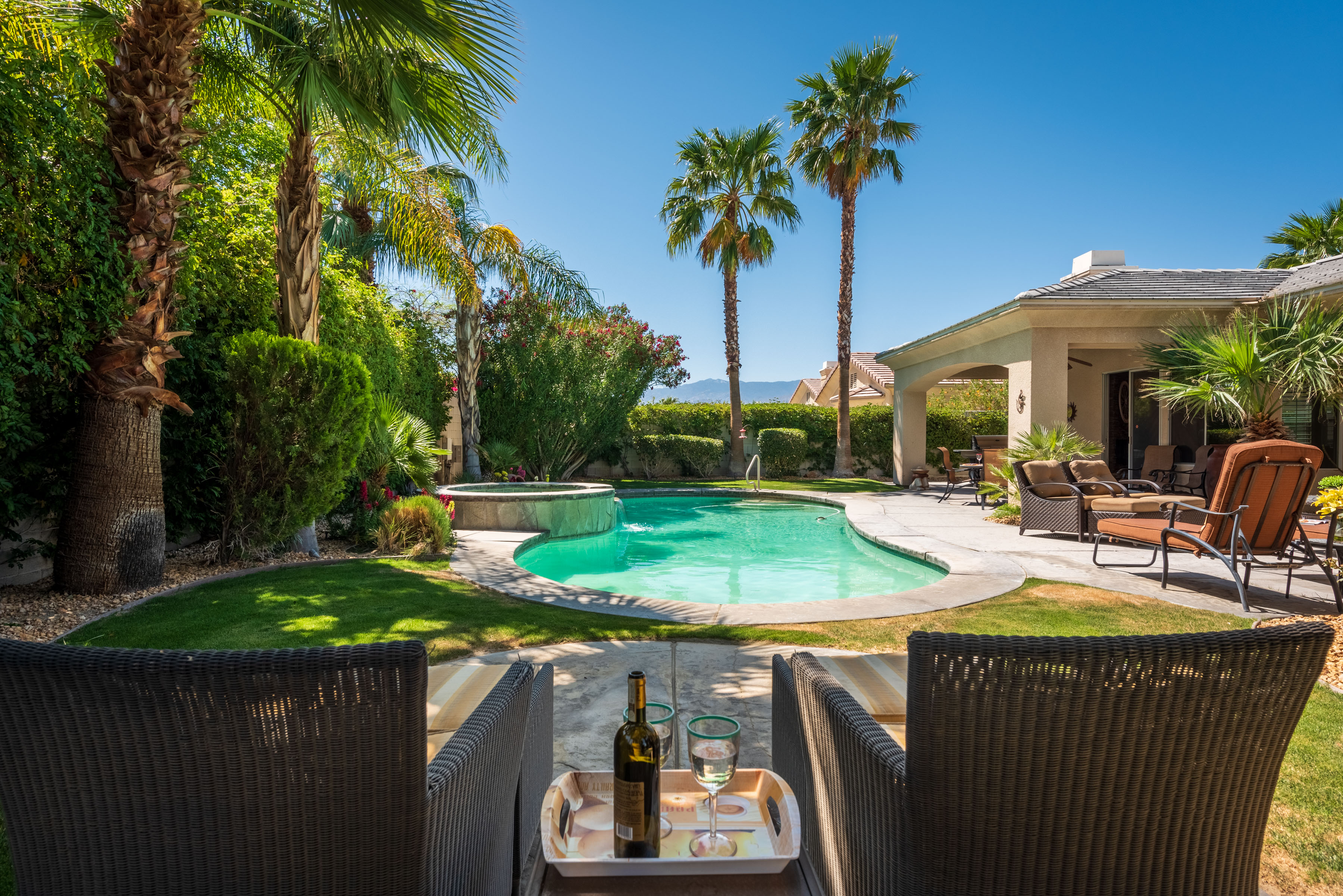 Just Listed Highly Upgraded Rancho Mirage Versailles Home