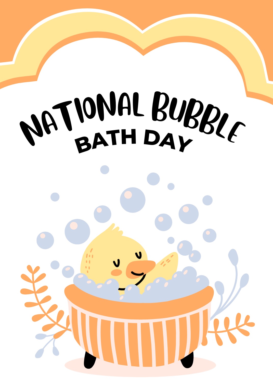 January 8th is National Bubble Bath Day