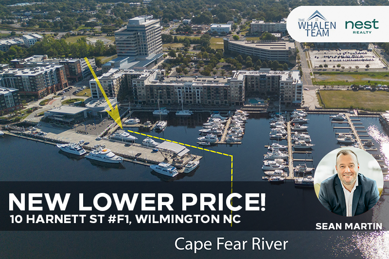 Slip F1, Port City Marina, Wilmington NC