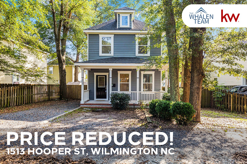 Price Reduction 1513 Hooper St, Wilmington NC!