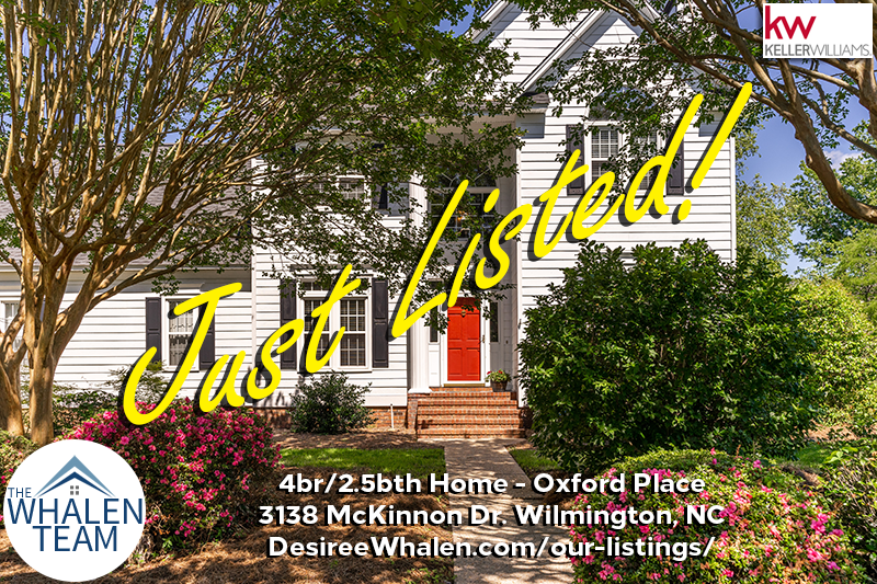 Just Listed! 3138 McKinnon Drive, Wilmington NC!