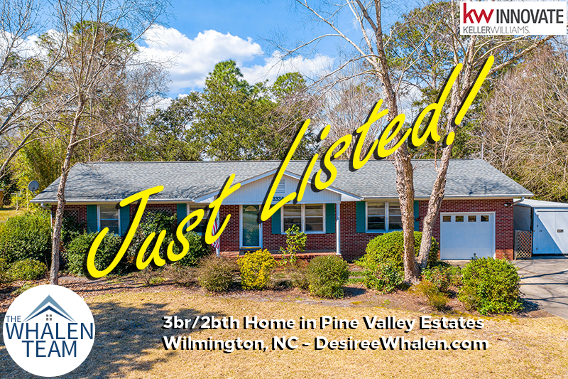 Just Listed! Home in Pine Valley Estates Neighborhood, Wilmington NC!