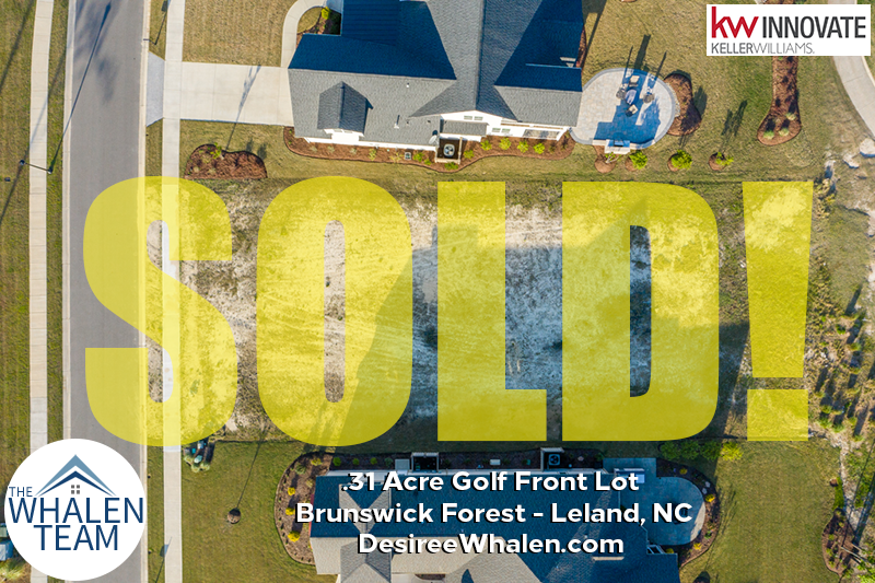 SOLD! Golf Front Lot in Brunswick Forest, Leland NC!