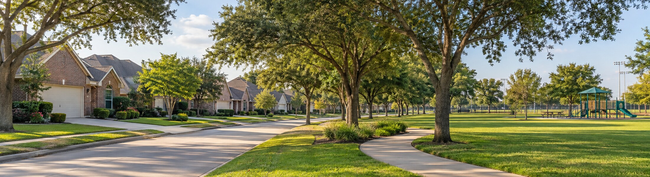 Deer Park, Texas community and residential neighborhood