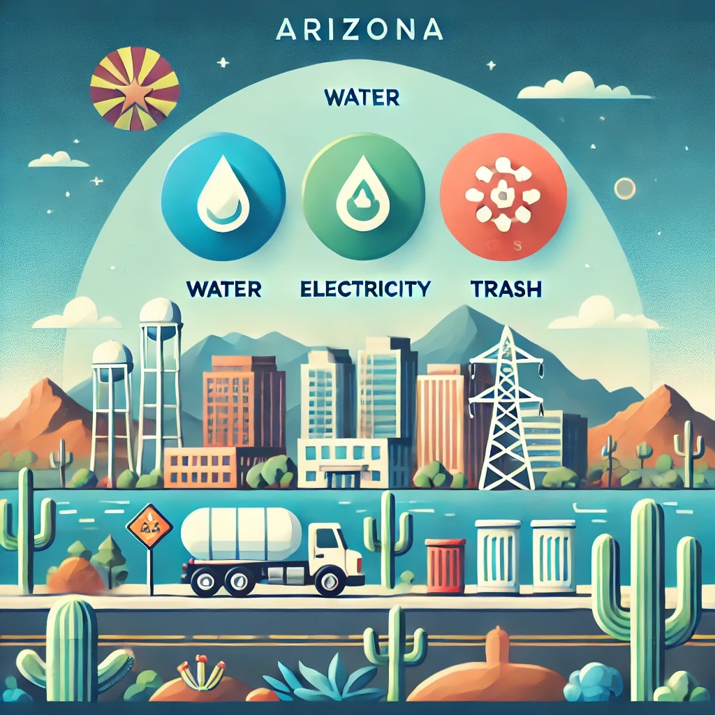 Utility Information by City or Town in The Valley of the Sun