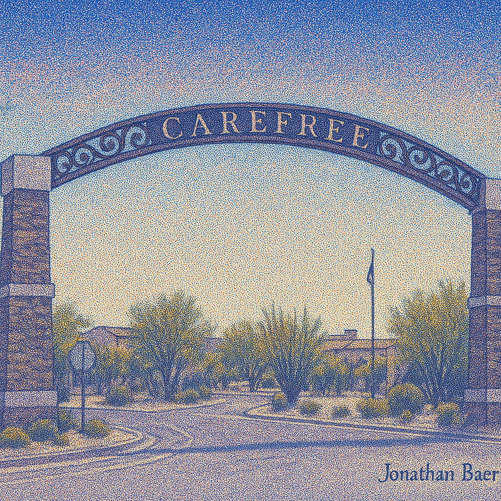 Carefree Arizona Sundial and Town Center