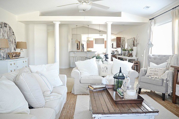Clean Living room