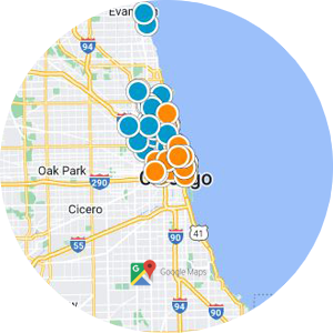 Interactive Map Search