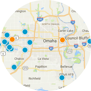 Interactive Map Search