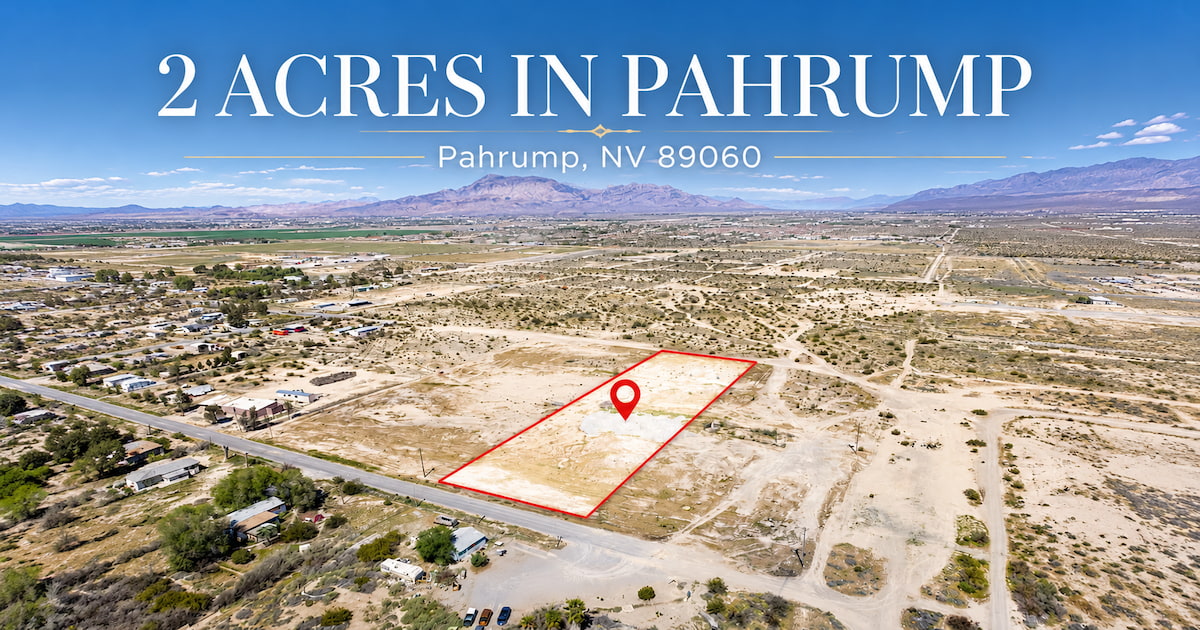 Pahrump acreage home for California buyers considering rural Nevada real estate